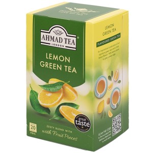 AHMAD TEA Зелен чай с лимон 20 бр.
